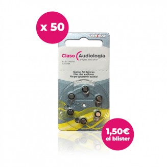 300 Pilas Rayovac Amarilla tipo 10 (50 packs)