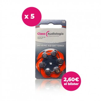 30 Pilas Rayovac Naranja tipo 13 (5 packs)