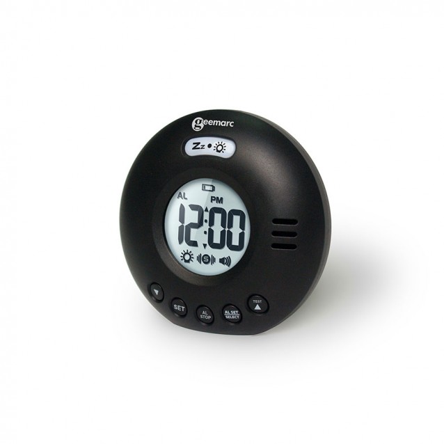 Reloj despertador Geemarc Wake 'n Shake Spot con proyector: para mayores