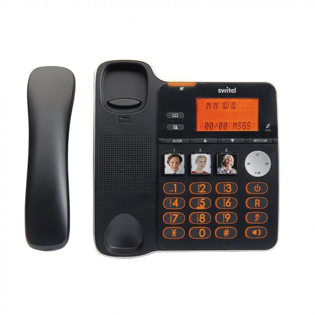 Teléfonos fijos Switel D200 Vita Comfort Teléfonos fijos Switel D200 Vita Comfort