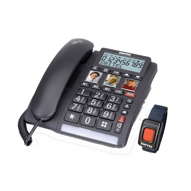 Teléfono fijo Switel TF560 Teléfono fijo Switel TF560