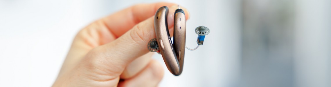 New trendy Phonak Slim hearing aids
