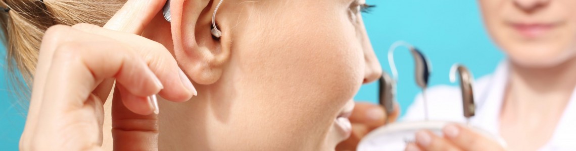 What are behind-the-ear hearing aids?