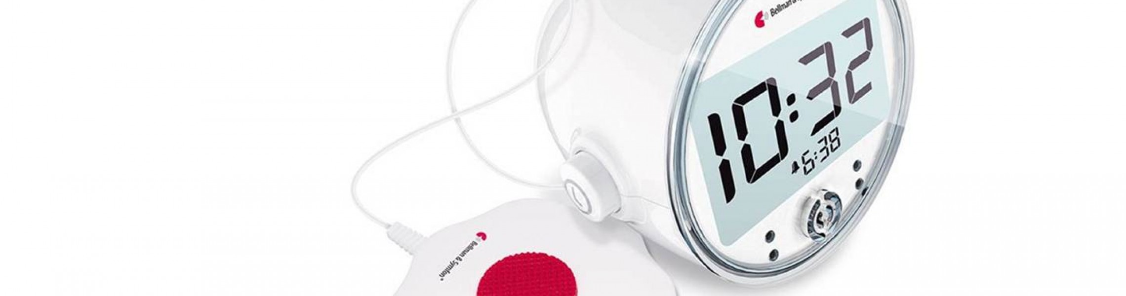 How do the alarm clocks work for the deaf? Claso